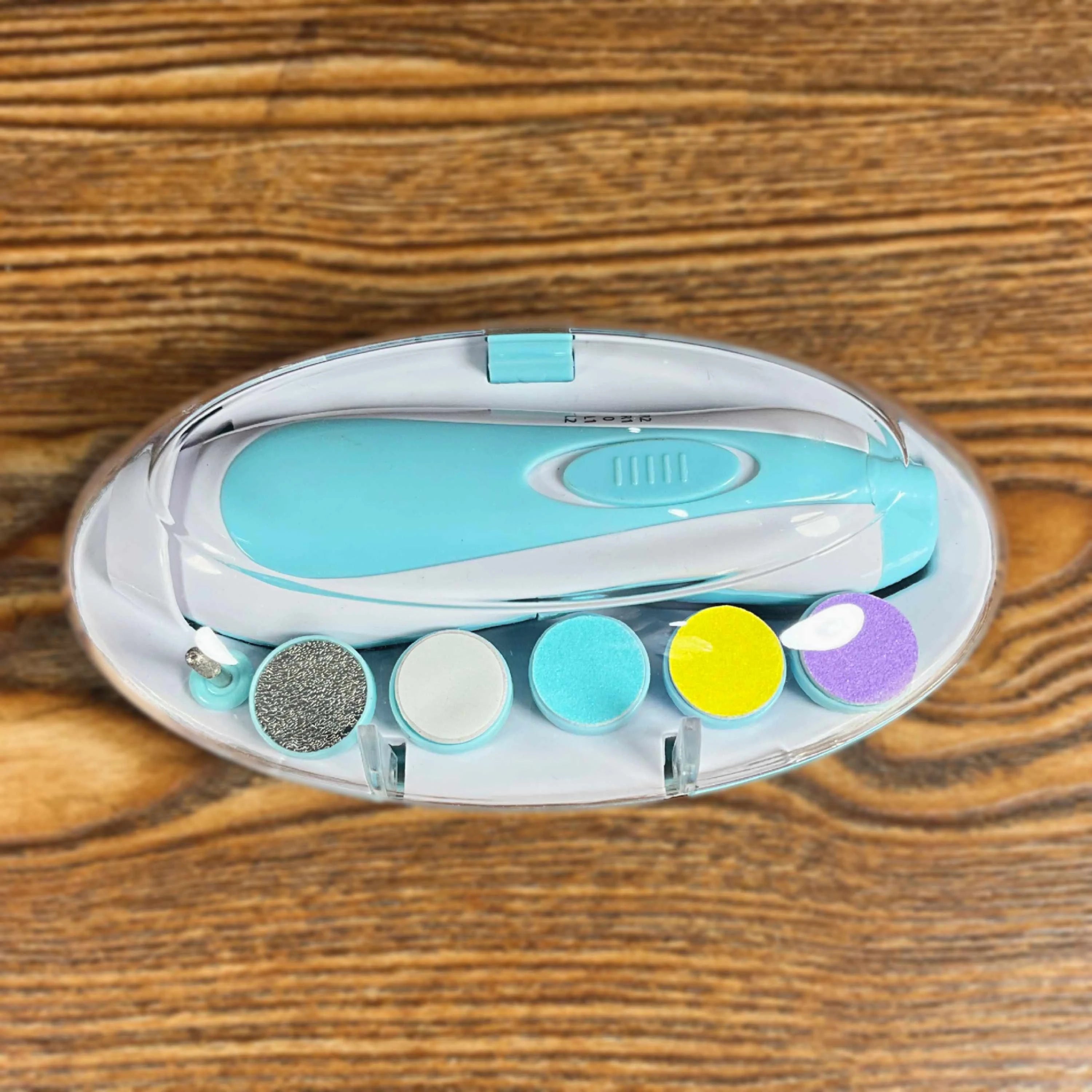 Baby Electric Nail Trimmer with LED Light – Safe Nail Cutter for Infants